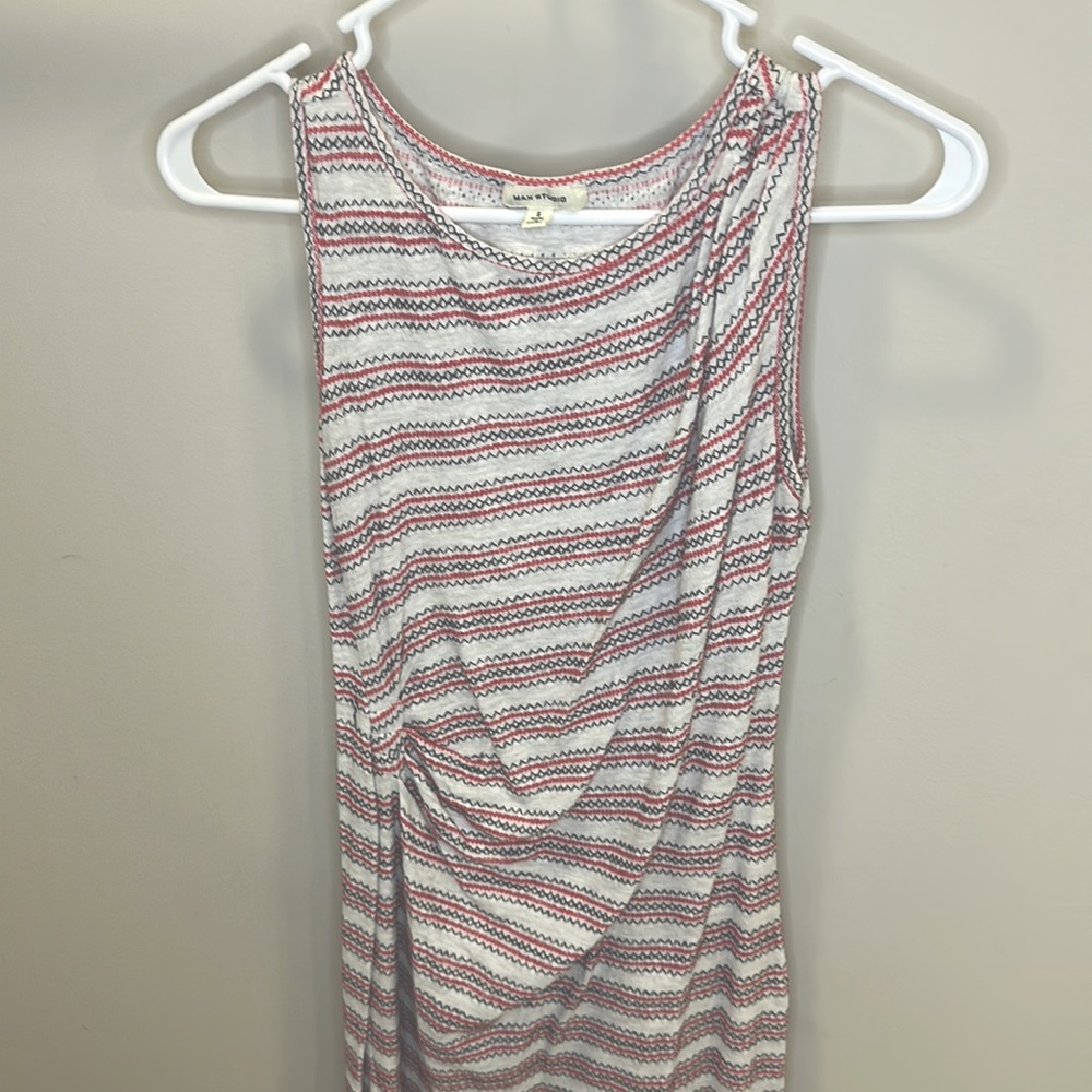 MAXSTUDIO - S - stitching detail dress